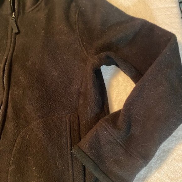 Merona Women's XL Black 100% Polyester Basic Jacket - Picture 4 of 4